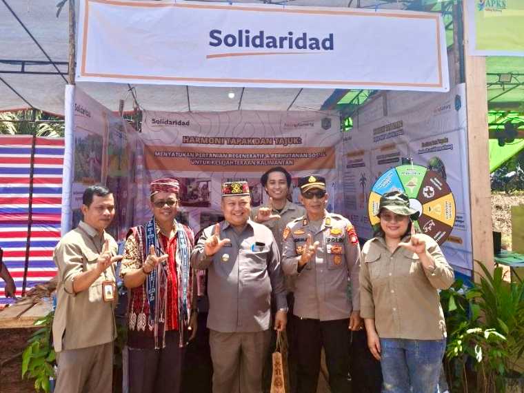 Solidaridad Dukung Pertanian Berkelanjutan dan Pembinaan Petani Kelapa Sawit di Sekadau